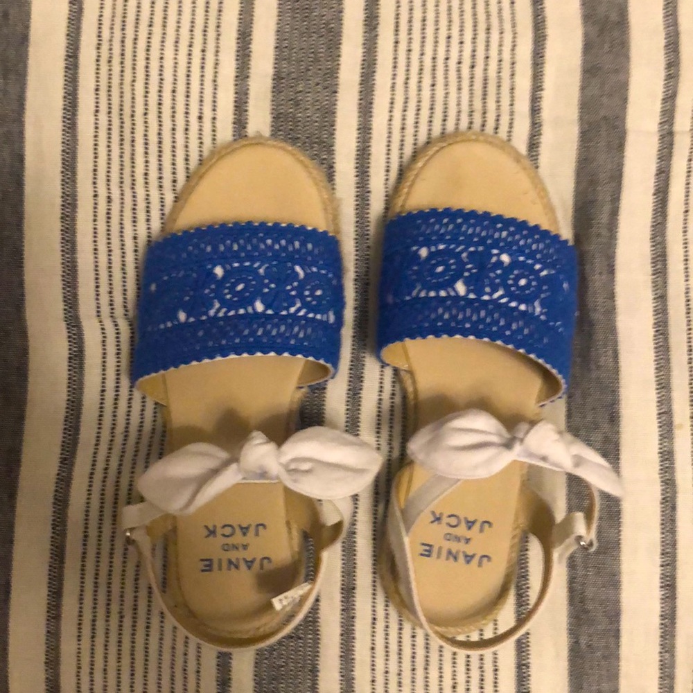 Janie & Jack Crochet Sandals